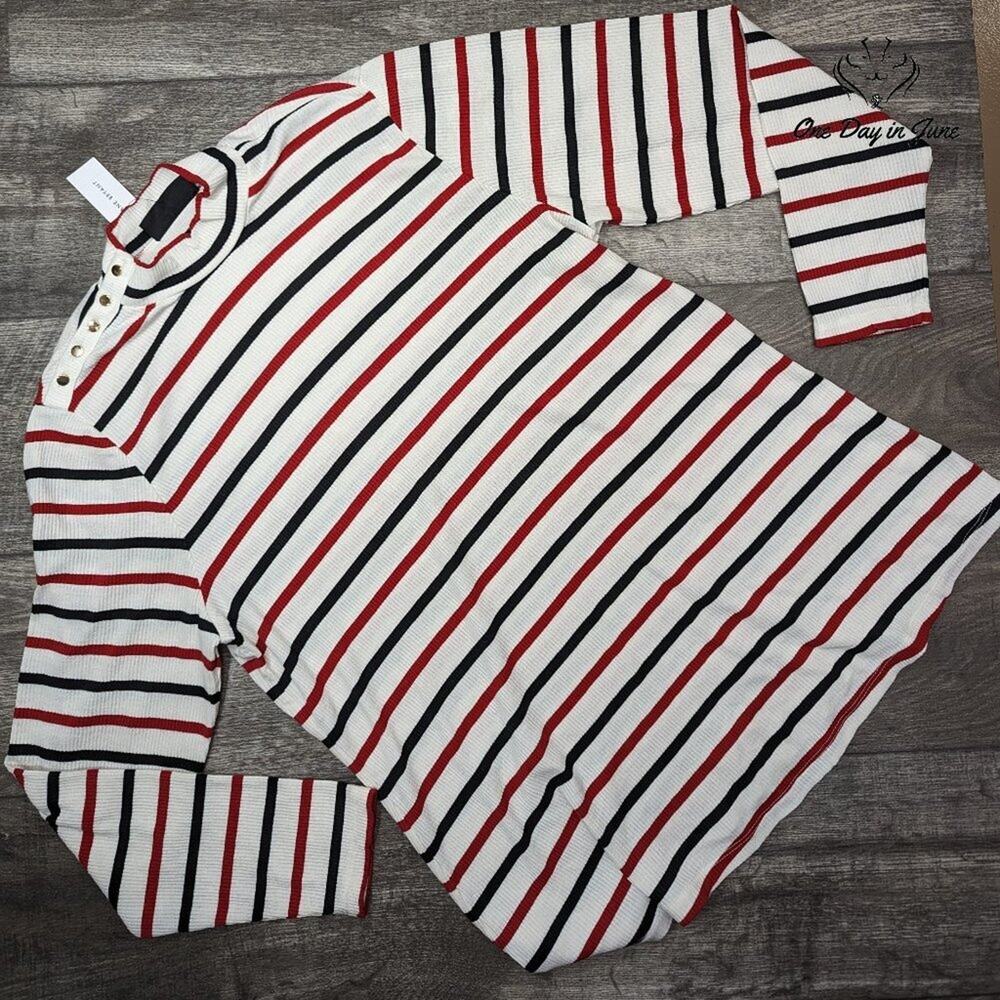 Lane Bryant Long Sleeve Ribbed Top Size 18/20